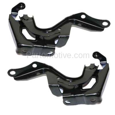 Aftermarket Replacement - HDH-1180L & HDH-1180R 2013-2018 Toyota RAV4 (2.5 Liter Engine) (Models Made in North America) Front Hood Hinge Bracket Made of Steel PAIR SET Left Driver & Right Passenger Side - Image 2