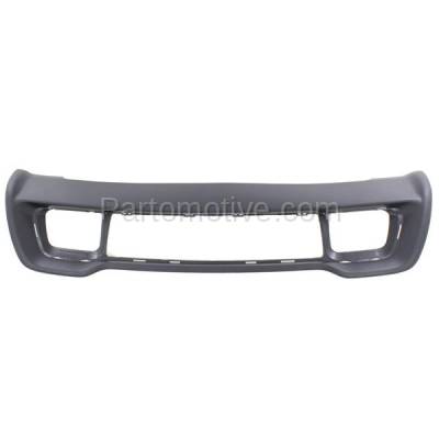 Aftermarket Replacement - GRL-1226C CAPA 2014-2016 Jeep Grand Cherokee (excluding SRT Model) (Code MFN) Front Center Lower Bumper Cover Grille Surround Frame Black - Image 1