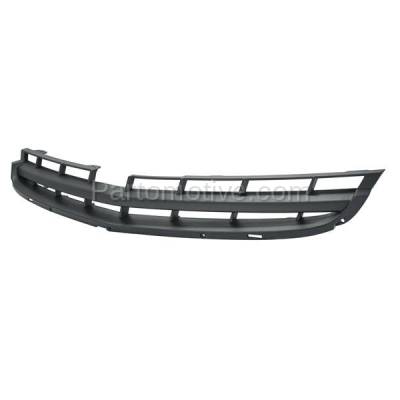Aftermarket Replacement - GRL-1741C CAPA 2008-2010 Saturn Vue (Hybrid, XE, XR) (4Cyl 6Cyl, 2.4L 3.5L 3.6L Engine) Front Center Radiator Grille Assembly Black Plastic - Image 2