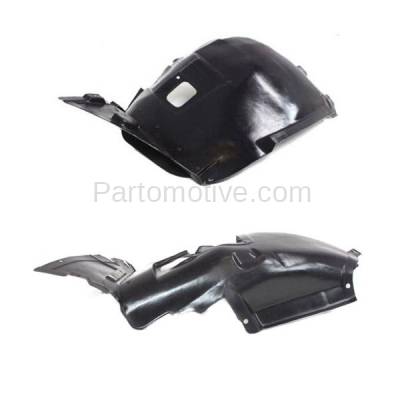 Aftermarket Replacement - IFD-1089L & IFD-1089R 07-13 3-Series Front Splash Shield Inner Fender Liner Panel Left Right SET PAIR - Image 2