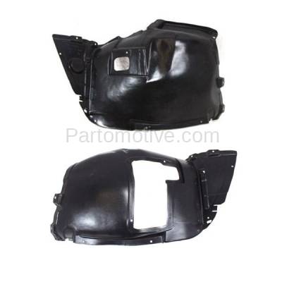 Aftermarket Replacement - IFD-1089L & IFD-1089R 07-13 3-Series Front Splash Shield Inner Fender Liner Panel Left Right SET PAIR - Image 3