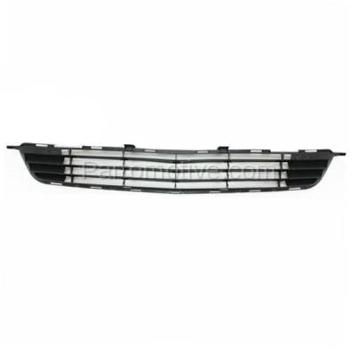 Aftermarket Replacement - GRL-2374C CAPA 2009-2010 Toyota Corolla (Vehicles Made in North America) Front Center Bumper Cover Face Bar Grille Assembly Textured Black Plastic - Image 3