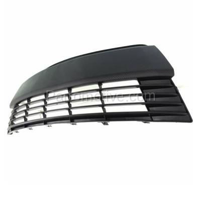 Aftermarket Replacement - GRL-2404C CAPA 2014-2016 Toyota Corolla (excluding S Model) Front Center Lower Bumper Face Bar Grille Grill Assembly Black Shell & Insert Plastic - Image 2