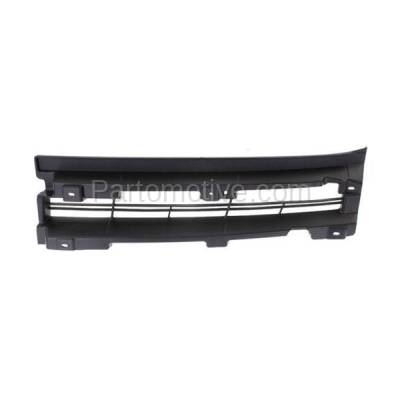 Aftermarket Replacement - GRL-1024LC CAPA 2013-2015 Honda Accord (3.5 Liter V6 Engine) (Sedan 4-Door) Front Face Bar Louver Grille Insert Assembly Gray Plastic Left Driver Side - Image 1