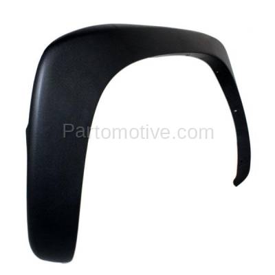 Aftermarket Replacement - FDT-1037R 99-04 Chevy Silverado Truck Rear Fender Flare Molding Moulding Trim Right Side - Image 2