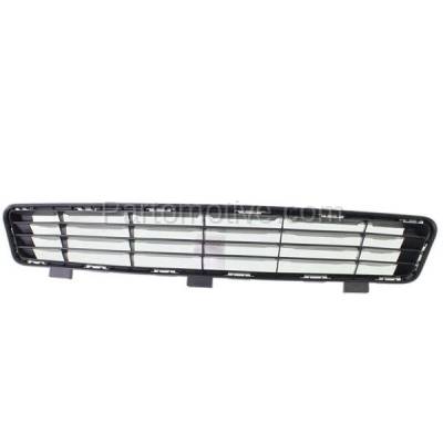 Aftermarket Replacement - GRL-2381C CAPA 2010-2011 Toyota Camry (LE & XLE) Front Center Lower Bumper Cover Face Bar Grille Assembly Textured Black Shell Insert Plastic - Image 1