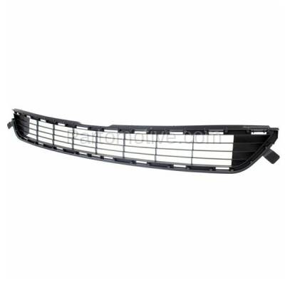 Aftermarket Replacement - GRL-2400C CAPA 2013-2015 Toyota RAV4 (USA Built) Front Center Lower Face Bar Bumper Grille Grill Assembly Gray Shell & Insert Plastic without Emblem - Image 2