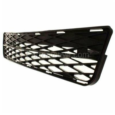 Aftermarket Replacement - GRL-2384 2009-2014 Toyota Matrix (without Sport Package) Front Center Lower Bumper Face Bar Grille Assembly Black Shell Insert Plastic - Image 2