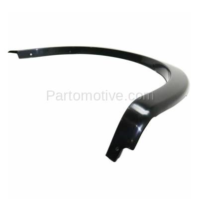 Aftermarket Replacement - FDF-1036L 2009-2014 Ford F150 Pickup Truck (except Raptor) Front Fender Flare Wheel Opening Molding Arch Paintable Plastic Left Driver Side - Image 2