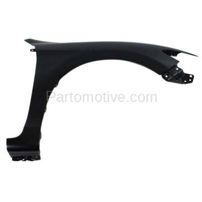 Aftermarket Replacement - FDR-1067RC CAPA 2013-2017 Honda Accord (EX, EX-L, LX-S, Touring) 2-Door Coupe Front Fender Quarter Panel Primed Steel Right Passenger Side - Image 1