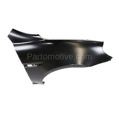 Aftermarket Replacement - FDR-1059RC CAPA 2006-2011 Hyundai Accent 1.6L Front Fender Quarter Panel with Turn Signal Light Hole Primed Steel Right Passenger Side - Image 2