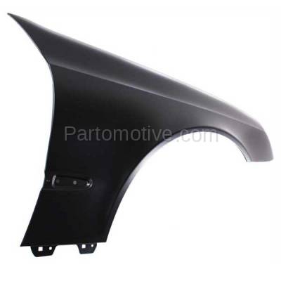Aftermarket Replacement - FDR-1224R 2003-2009 Mercedes-Benz E-Class (Sedan & Wagon) Front Fender Quarter Panel (without Molding Holes) Primed Steel Right Passenger Side - Image 2