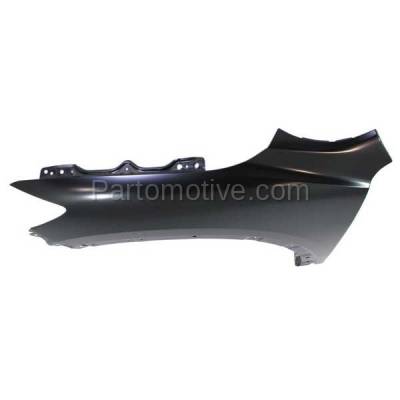 Aftermarket Replacement - FDR-1197LC CAPA 2013-2016 Mazda CX-5 (2.0 & 2.5 Liter Engine) Front Fender Quarter Panel (without Turn Signal Light Hole) Steel Left Driver Side - Image 2