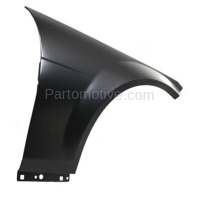 Aftermarket Replacement - FDR-1108R 2008-2015 Mercedes Benz C-Class (Coupe & Sedan) Front Fender Quarter Panel (without Molding Holes) Primed Right Passenger Side - Image 2