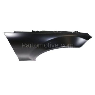 Aftermarket Replacement - FDR-1108R 2008-2015 Mercedes Benz C-Class (Coupe & Sedan) Front Fender Quarter Panel (without Molding Holes) Primed Right Passenger Side - Image 3