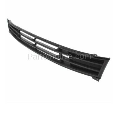 Aftermarket Replacement - GRL-1884C CAPA 2007-2010 Hyundai Elantra (Sedan 4-Door) Front Center Lower Bumper Cover Grille Assembly Textured Black Shell & Insert Plastic - Image 2