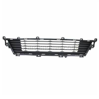 Aftermarket Replacement - GRL-2009C CAPA 2013-2015 Lexus ES350 (6Cyl, 3.5 Liter Engine) Front Center Lower Bumper Cover Grille Assembly Plastic Textured Gray - Image 1