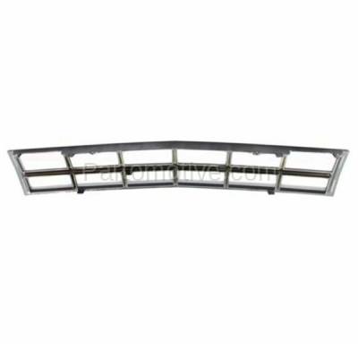 Aftermarket Replacement - GRL-1534C CAPA 2010-2012 Cadillac SRX (2.8L & 3.0L & 3.6L) Front Bumper Cover Center Face Bar Grille Assembly Textured Gray Shell & Insert Plastic - Image 3