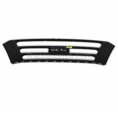 Aftermarket Replacement - GRL-1503C CAPA 2007-2014 Ford Expedition (5.4L 8Cyl Engine) Front Face Bar Grille Assembly Paintable Shell & Insert Paintable Plastic without Emblem - Image 3