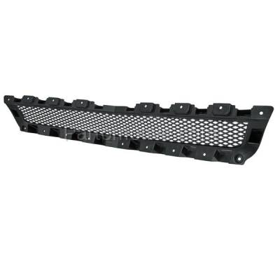Aftermarket Replacement - GRL-1743C CAPA 2008-2012 Chevrolet Malibu (4Cyl 6Cyl, 2.4L 3.6L) (excluding 2008 Classic Model) Front Center Upper Grille Assembly Paintable Plastic - Image 3