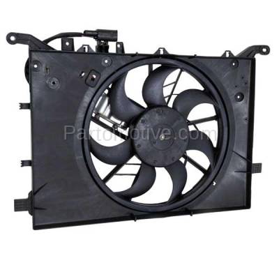 Aftermarket Replacement - FMA-1950 RADIATOR FAN ASSEMBLY FOR MODELS WITH 2.4L L5 WITHOUT TURBO VO3115115 - Image 3