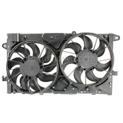 Aftermarket Replacement - FMA-1696 DUAL FAN ASSEMBLY FOR ALL MALIBU MODELS EXCEPT HYBRID; FITS IMPALA GM3115249 - Image 2