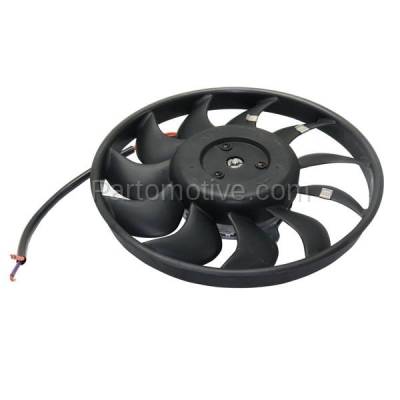 Aftermarket Replacement - FMA-1015 05-11 Audi A6 & Quattro Dual Radiator A/C Condenser Cooling Fan Motor Assembly Right Passenger Side - Image 2