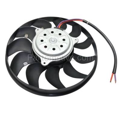 Aftermarket Replacement - FMA-1015 05-11 Audi A6 & Quattro Dual Radiator A/C Condenser Cooling Fan Motor Assembly Right Passenger Side - Image 3