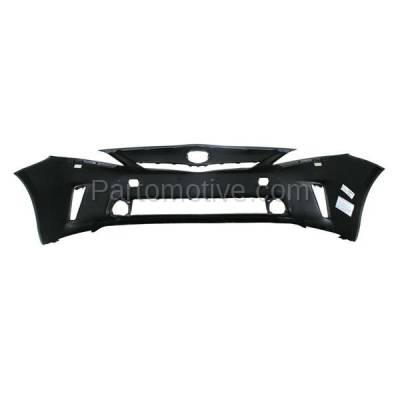 Aftermarket Replacement - BUC-3300FC CAPA 12-14 Prius V Front Bumper Cover Assy w/o Sensor Holes TO1000390 5211947924 - Image 3
