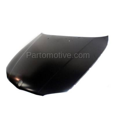 Aftermarket Replacement - HDD-1058C CAPA 2008-2012 BMW 1-Series (128i/135i/M) 3.0L (Convertible & Coupe 2-Door) E87 Front Hood Panel Assembly Primed Steel - Image 2