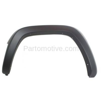 Aftermarket Replacement - LKQ-CH1268102 2002-2004 Jeep Liberty Limited (3.7L 6Cyl Engine) Front Fender Flare Wheel Opening Molding Trim Arch Paintable Plastic Left Driver Side - Image 1