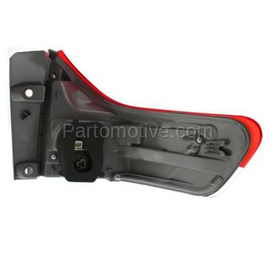 Aftermarket Auto Parts - TLT-1630LC CAPA 2011-2014 Toyota Sienna (except SE Model) Rear Outer Quarter Panel Taillight Assembly Lens & Housing with Bulb Left Driver Side - Image 3