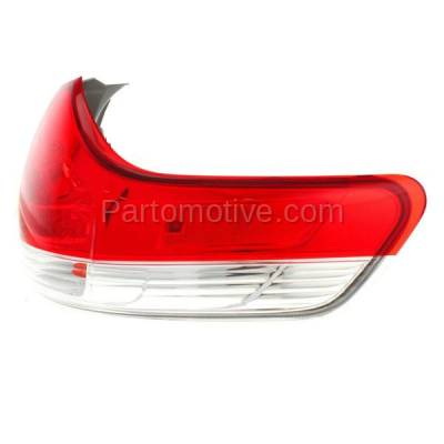 Aftermarket Auto Parts - TLT-1630RC CAPA 2011-2014 Toyota Sienna (except SE Model) Rear Outer Quarter Panel Taillight Assembly Lens & Housing with Bulb Right Passenger Side - Image 2