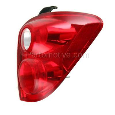 Aftermarket Auto Parts - TLT-1609RC CAPA 2010-2015 Chevrolet Equinox (2.4L 3.0L 3.6L Engine) Rear Taillight Assembly Red Clear Lens & Housing with Bulb Right Passenger Side - Image 2