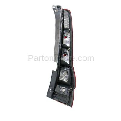Aftermarket Replacement - TLT-1420L 2007-2011 Honda CR-V (4Cyl, 2.4L Engine) Rear Taillight Taillamp Assembly Red Clear Lens & Housing without Bulb Left Driver Side - Image 3