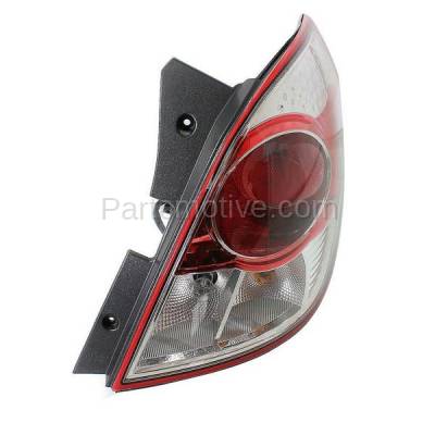 Aftermarket Replacement - TLT-1421R 2008-2009 Saturn Vue (Red Line Model) Rear Taillight Taillamp Assembly Red Clear Lens & Housing with Bulb Right Passenger Side - Image 2