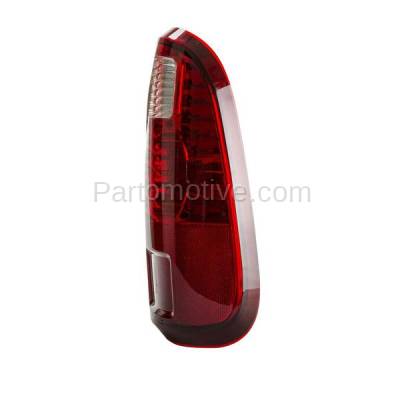 Aftermarket Replacement - TLT-1349R 2008-2016 Ford F-Series Super Duty (5.4L 6.2L 6.4L 6.7L 6.8L Engine) Rear Taillight Assembly Red Clear Lens & Housing without Bulb Right Passenger Side - Image 2