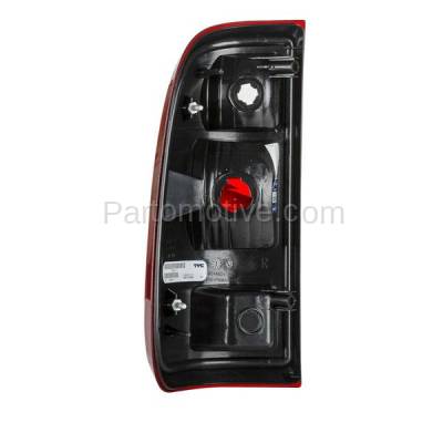 Aftermarket Replacement - TLT-1349R 2008-2016 Ford F-Series Super Duty (5.4L 6.2L 6.4L 6.7L 6.8L Engine) Rear Taillight Assembly Red Clear Lens & Housing without Bulb Right Passenger Side - Image 3