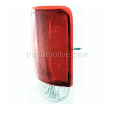 Aftermarket Replacement - TLT-1483R 1995-2005 Chevrolet Blazer, GMC Jimmy & 1996-2001 Oldsmobile Bravada Rear Taillight Assembly Lens & Housing without Bulb Right Passenger Side - Image 2