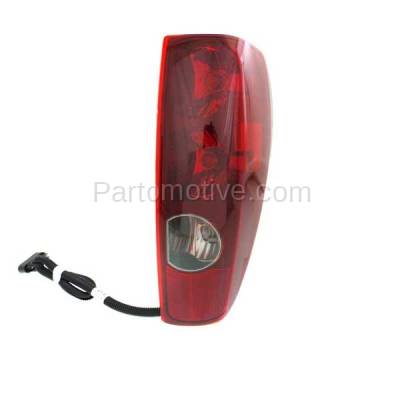 Aftermarket Replacement - TLT-1097R 2004-2012 Chevrolet Colorado & GMC Canyon & 2006-2008 Isuzu (i-280, i-290, i-350, i-370) Rear Taillight Assembly with Bulb Right Passenger Side - Image 1