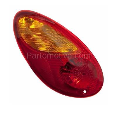 Aftermarket Replacement - TLT-1023L 2001-2005 Chrysler PT Cruiser (2.4 Liter 4Cyl Engine) (Convertible, Wagon 2/4-Door) Rear Brake Taillamp Taillight Assembly Left Driver Side - Image 2