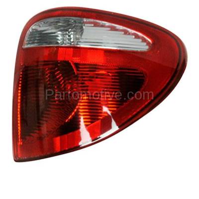 Aftermarket Replacement - TLT-1109R 2004-2007 Dodge Grand Caravan & Chrysler Town & Country (4Cyl 6Cyl, 2.4L 3.3L 3.8L Engine) Taillight Rear Light Right Passenger Side - Image 2