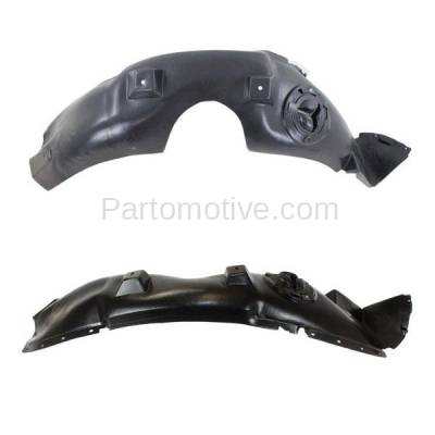 Aftermarket Replacement - IFD-1328L & IFD-1328R 10-13 Chevy Equinox Front Splash Shield Inner Fender Liner Panel Plastic SET PAIR Right Passenger & Left Driver Side - Image 1