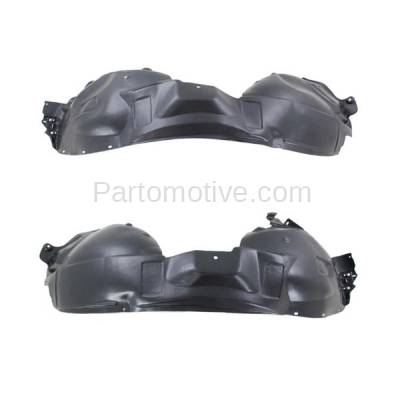 Aftermarket Replacement - IFD-1213L & IFD-1213R 11-14 Edge, 11-15 MKX Front Splash Shield Inner Fender Liner Left Right SET PAIR - Image 2