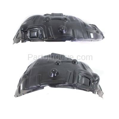 Aftermarket Replacement - IFD-1129L & IFD-1129R 09-17 Ram 1500 Pickup Truck Front Splash Shield Inner Fender Liner Left Right Side 2 Piece SET PAIR - Image 2