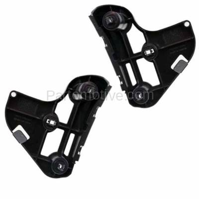 Aftermarket Replacement - BBK-1684L & BBK-1684R 2007-2013 Toyota Tundra Pickup Truck Front Bumper Face Bar Retainer Mounting Brace Support Bracket Made of Steel SET PAIR Right Passenger & Left Driver Side - Image 3