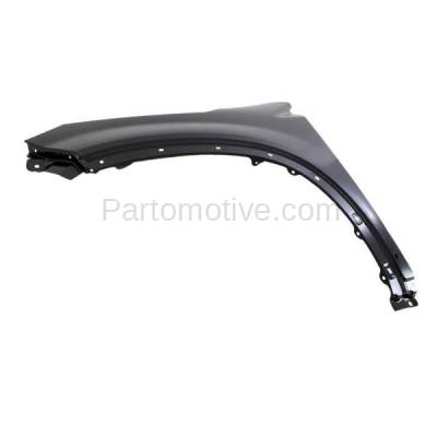 Aftermarket Replacement - FDR-1705LC & FDR-1705RC CAPA 2012-2015 Kia Sorento (EX & LX) (2.4L & 3.5L) Front Fender Quarter Panel (For Models with Side Garnish) PAIR SET Right & Left Side - Image 2