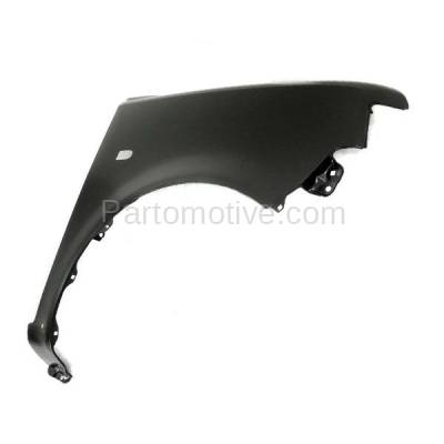 Aftermarket Replacement - FDR-1827L & FDR-1827R 2004-2006 Scion xB (1.5 Liter 4Cyl Engine) Wagon Front Fender Quarter Panel (with Turn Signal Light Hole) Primed Steel SET PAIR Left & Right Side - Image 3