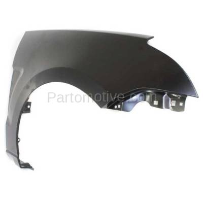Aftermarket Replacement - FDR-1321LC & FDR-1321RC CAPA 2008-2011 Ford Focus (2.0 & 2.5 Liter Engine) Front Fender Quarter Panel (without Grille Provision) Steel SET PAIR Right & Left Side - Image 3