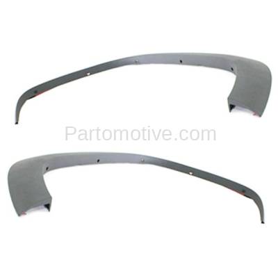 Aftermarket Replacement - FDF-1043L & FDF-1043R 2004-2012 Chevrolet Colorado & GMC Canyon (Base Package - with RPO-Z85) Front Fender Flare Wheel Opening Molding SET PAIR Left & Right Side - Image 2